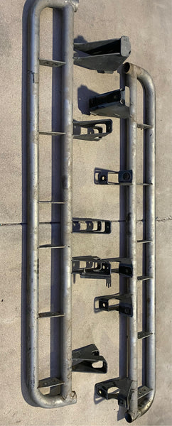 03 09 Hummer H2 SUV SUT Rock Rail Slider Side Step Running Boards