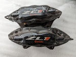 2012-2015 Camaro ZL1 Driver & Passenger Rear Brembo Black Brake Calipers USED GM