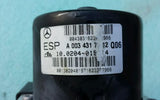 Millas bajas 98-04 Mercedes SLK 230 320 ABS bomba de freno módulo ESP OEM 1705450132 