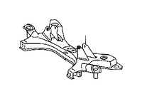 2001-2005 RAV4 Toyota  Front K-Frame Cross member Front Sub Frame Engine Cradle