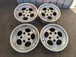 Porsche 944 Turbo OEM Juego de 4 ruedas para marcar el teléfono - 16"x7" 16"x8" 23,3 Offset